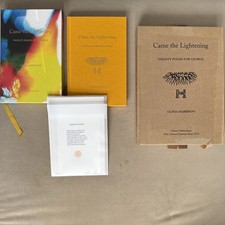 Came the Lightening 20 Poems for George Olivia Harrison SIGNED Genesis Beatles