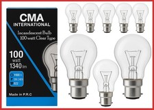100W Light Bulbs Incandescent