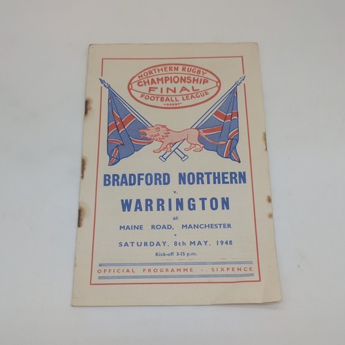 1948 rugby league - 1948, championship