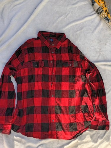 George men 3xl flannel - men's,