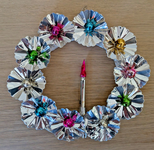 Mercury glass aluminium - , flower