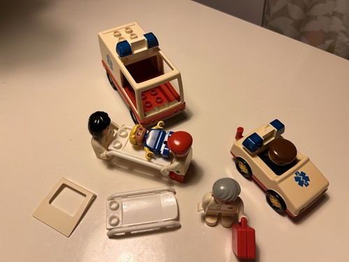 Duplo lego vintage ambulance - duplo,