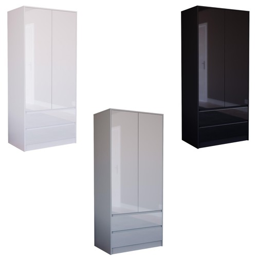 Modern wooden wardrobe - modern,