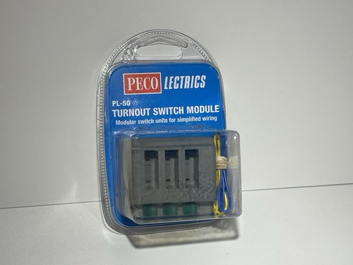 Peco model railway turnout - model,