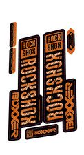Rockshox boxxer fork decal kit - rockshox,