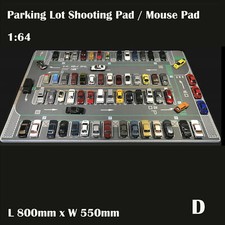 Diorama parking lot mat - , 1/64