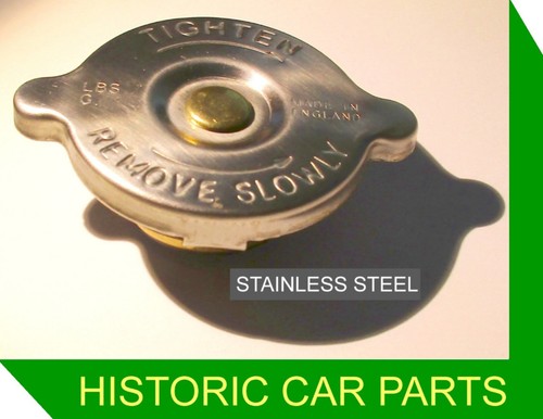 Stainless steel radiator cap - steel,