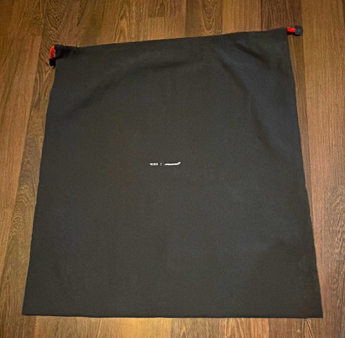 Tumi black soft fabric - black,
