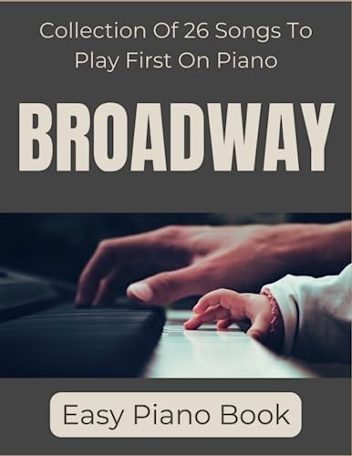 Broadway easy piano book - piano,