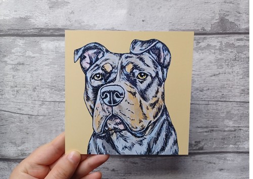 Bully greetings card funny - xl,