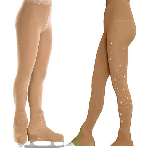 Ice skating tights girl - ice,