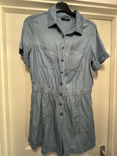 Ladies denim playsuit size - playsuit,