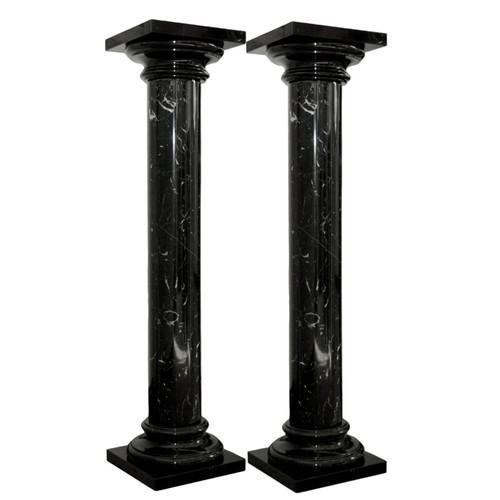 Pair columns black - columns, in