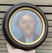 Modigliani Framed Print Vintage The Typographer Portrait Of Pedro