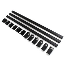 RD3401 VAN ROOF RACK RAIL 3 BAR CROSS BARS KIT FOR FORD TRANSIT TOURNEO CUSTOM