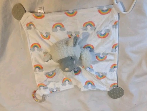 Sheep lamb rainbow comforter - rainbow,