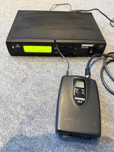 Shure ulxs wireless radio - 4,