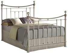Traditional metal bed