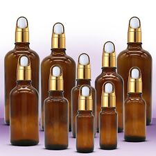 Amber Glass Dropper Bottle