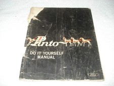 Pinto Do It Yourself Manual-First Printing September, 1970