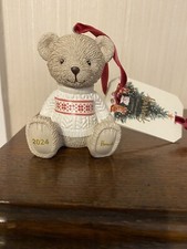 HARRODS 2024 CHRISTMAS RESIN BEAR NOAH  LABELLED NEW