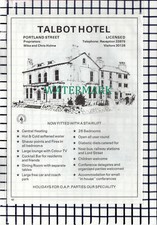 C7155) Leyland Hotel Southport Donald Heap / Talbot Mike Holme    -1979 Advert