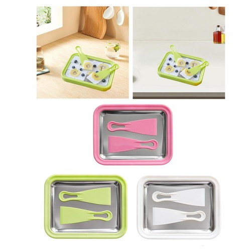 Ice cream plate - cream, maker
