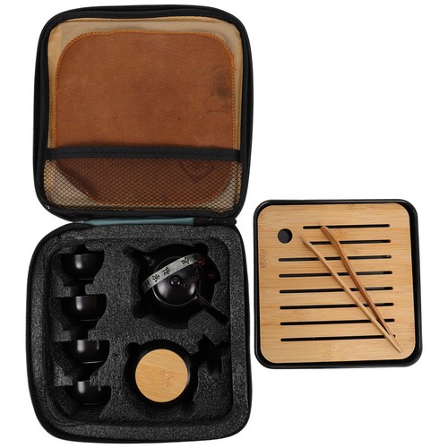 Set portable ceramic travel - set,
