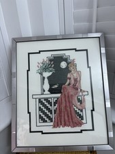 Vintage Art Deco Style Cross