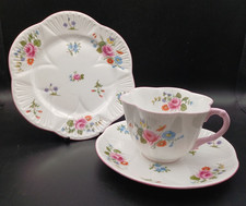 Shelley bone china dainty - shelley, pink