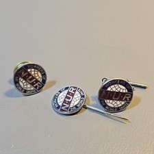 Vintage Enamel Badges Pins