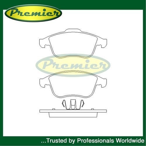 Premier front brake pads set - front,