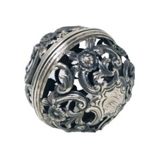 VTG Sterling Silver Pomander