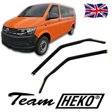 Heko Wind Deflectors For VW T5 T6 Mulitvan Transporter 2003-2019 2PC Tinted
