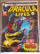 Dracula Lives #1 Oct 1974 Good+ 2.5 Reprints Tomb of Dracula #1