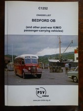 PSV Circle Bedford OB bus chassis list book