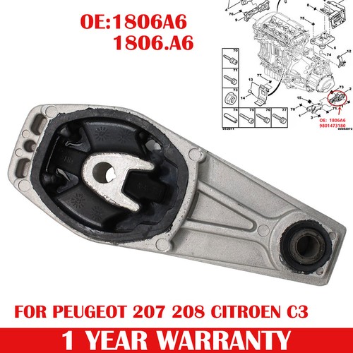Rear lower engine gearbox - engine,