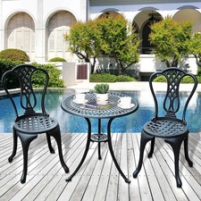 Bistro set 3piece cast - 3piece,