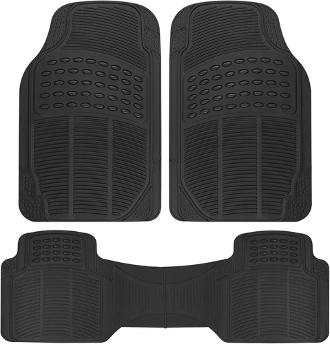 Piece rubber floor mat set - piece,