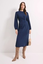 Principles Navy Column Dress