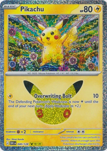 Pokémon tcg 30th anniversary - 30th,