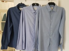 MASSIMO DUTTI  Bundle of 3 Shirts Long Sleeve size XXL    GREAT