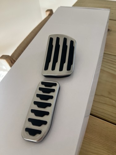 Genuine alloy pedal - alloy, covers