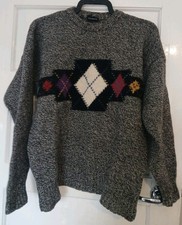 Vintage 90s Y2K Aztec Winter