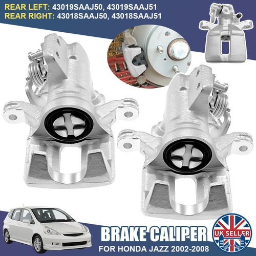 Pair rear brake - brake, lh