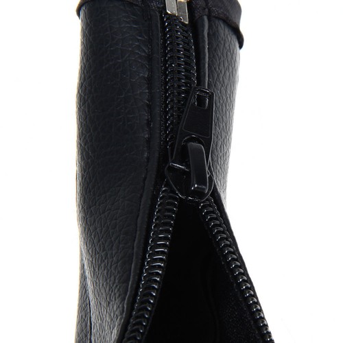 Zip faux leather - zip, on