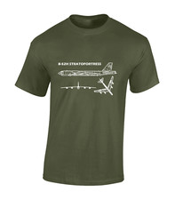 B52 BOMBER BLUEPRINT MENS T