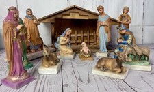 Vintage Ceramic Nativity Set