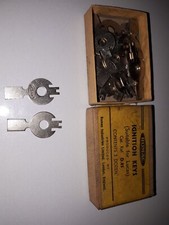Vintage Ignition Key.suitable for lucas type 318314 prs8 . d.85 romac make. nos 