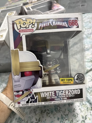 Funko pop power rangers white - rangers,